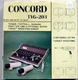 Concord TVG-203 TV Game